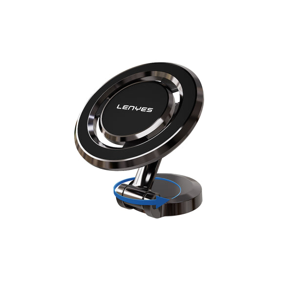 Soporte y cargador para smartphones para el auto Negro - Lenyes CR160